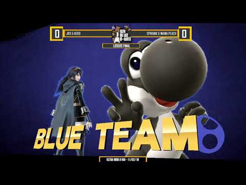 Ultra WBB #160 | Jrx vs Spirunk - Losers Final - Super Smash Bros. for Wii U