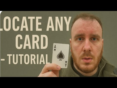 Locate any card - World champion Tutorial