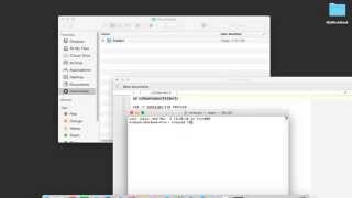 How to Zip and Unzip Files Command Line Terminal on a Mac OS X Yosemite