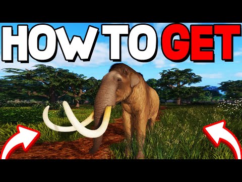 How To GET MAMMOTH (All Fossil Locations) in Ecos: La Brea! Roblox