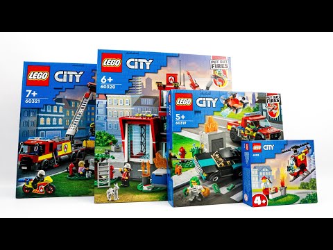 ALL LEGO CITY FIRE 2022 COMPILATION