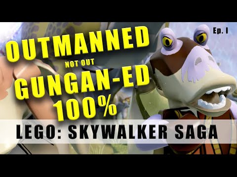 LEGO Star Wars The Skywalker Saga Outmanned But Not Out Gungan-ed walkthrough - Challenges Minikits