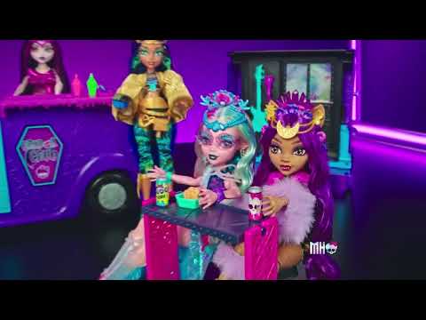 Žaislinė lelė Mattel „Monster High“ Frenkė, muzikos festivalio serija video