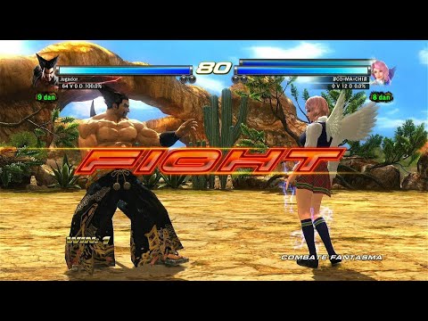 V2 128_2 Heihachi Mishima vs Alisa y Xiaoyu - Tekken Tag 2 ( Anakin x24 ) PS3