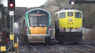 preview picture of video 'IE 22000 Class Intercity Train number 22309 - Kildare Station'