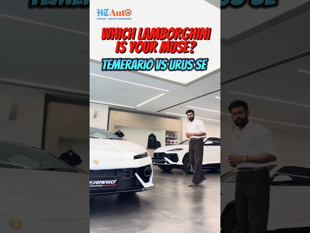 Which Lamborghini do you prefer: The Temerario or the Urus SE
