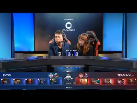 Team NXL VS Evos - MPL ID Qualifier 2 Semifinal Match 2