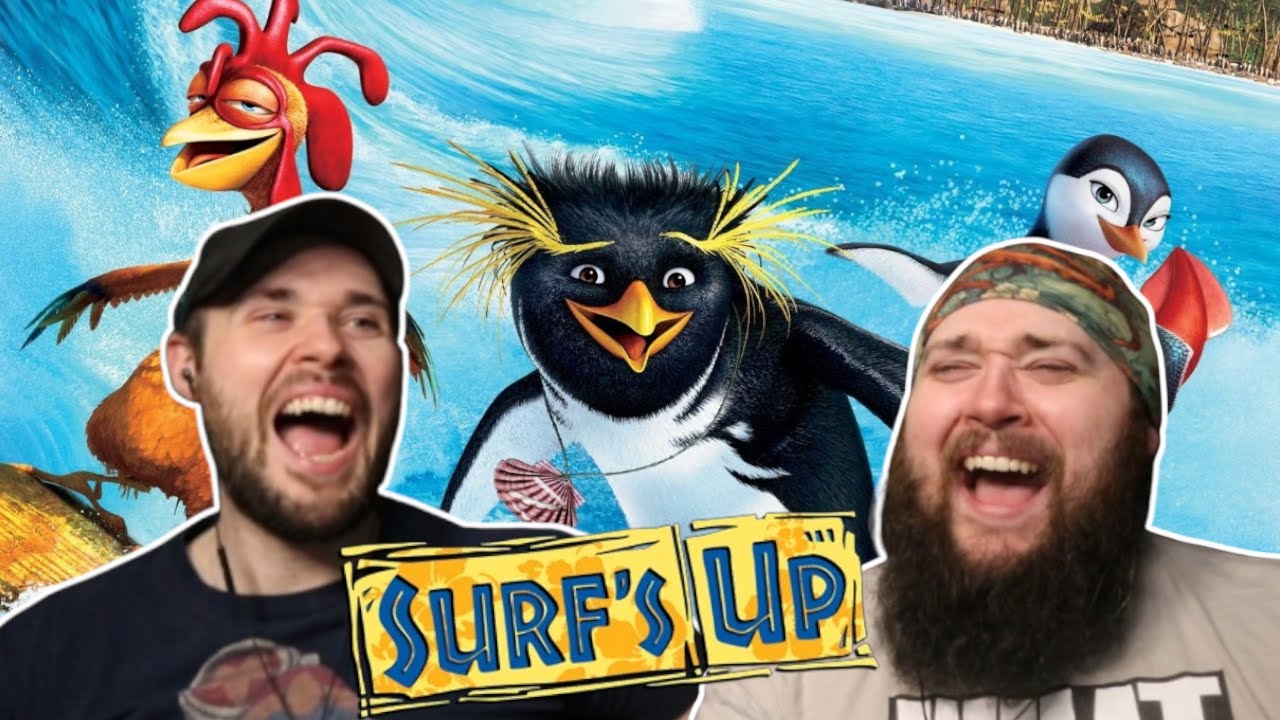 SURF'S UP (2007) TWIN BROTHERS FIRST TIME WATCHING MOVIE REACTION!