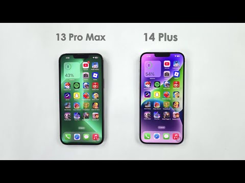iPhone 13 Pro Max vs iPhone 14 Plus - Speed Test!