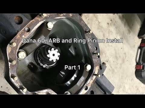 Dana 60 ARB and Ring and Pinion Install Part 1