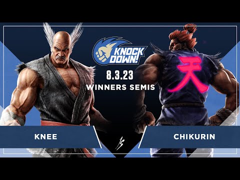 Knockdown! Presents: EVO Weekend! | HXALV | DRX | Knee (Heihachi) vs THY | Chikurin (Akuma) - WS
