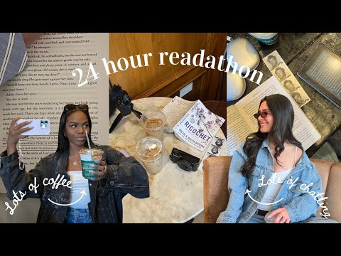 24 hour readathon (major fail) ☕️ 📖 💤