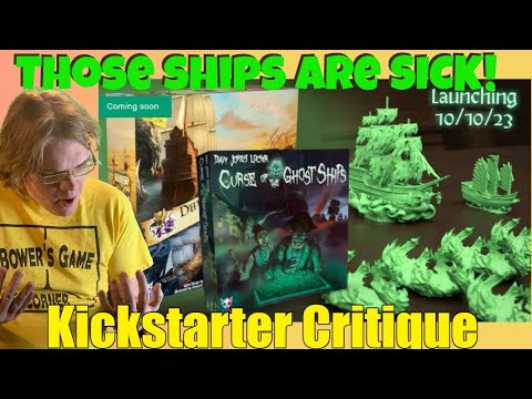 Davy Jones' Locker: Curse of the Ghost Ships Expansion - Kickstarter Critique Review