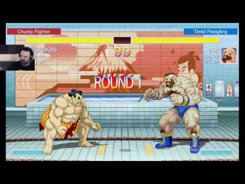 Ultra Street Fighter 2 1st Online MP pt32 - GIEF!