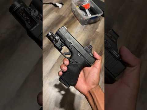 Glock 43x with hogue grip🔥