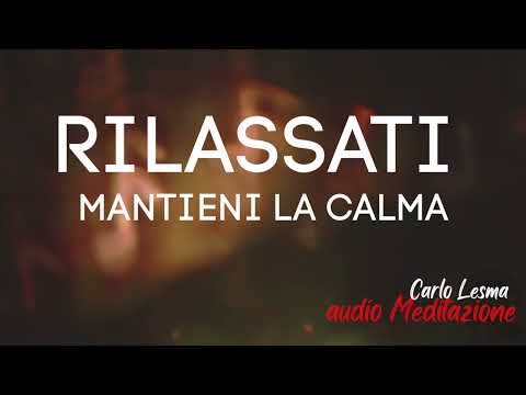 RELAX and stay CALM - meditation to find your balance