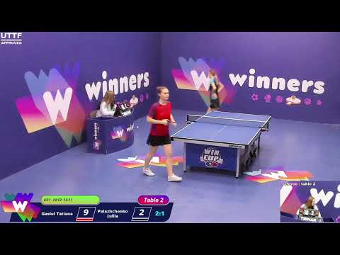 Winners League  27.02.21 Gasiul Tatiana - Palazhchenko Iuliia  17:30