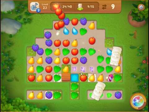 Gardenscapes - New Acres - Level 23 - No Boosters (by match3news.com)