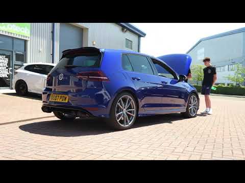 VW MK7 Golf R Remus Exhaust cat back non res .Motech Performance