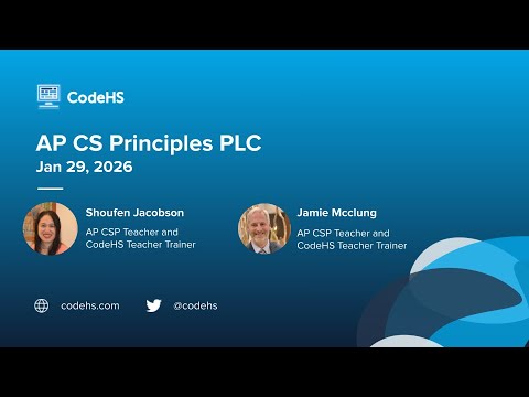 AP CSP Professional Learning Community (PLC) thumbnail