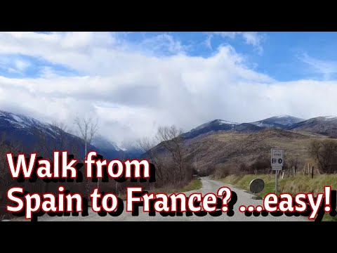 Let's walk from Spain to France and see a slice of Cerdanya!