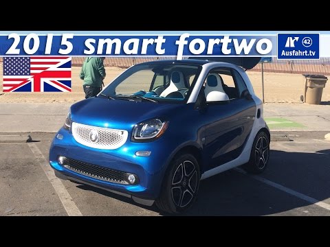 2015 smart fortwo (453) - Test, Test Drive and In-Depth Review (English)