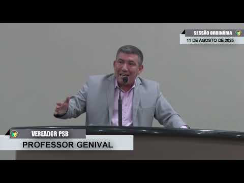 CMBTE - USO DE TRIBULA PELO VEREADOR PROFESSOR GENIVAL - PSB