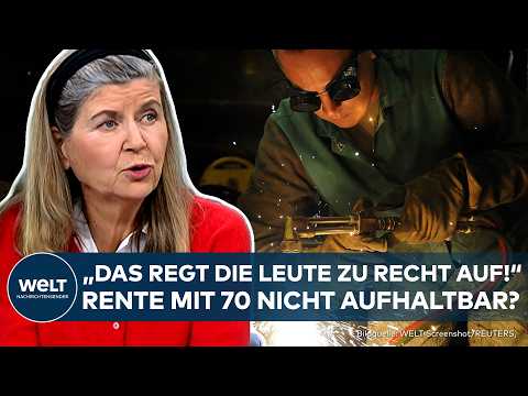 DEUTSCHLAND: Rente mit 70? Expertin sagt: So einfach wird das nicht!