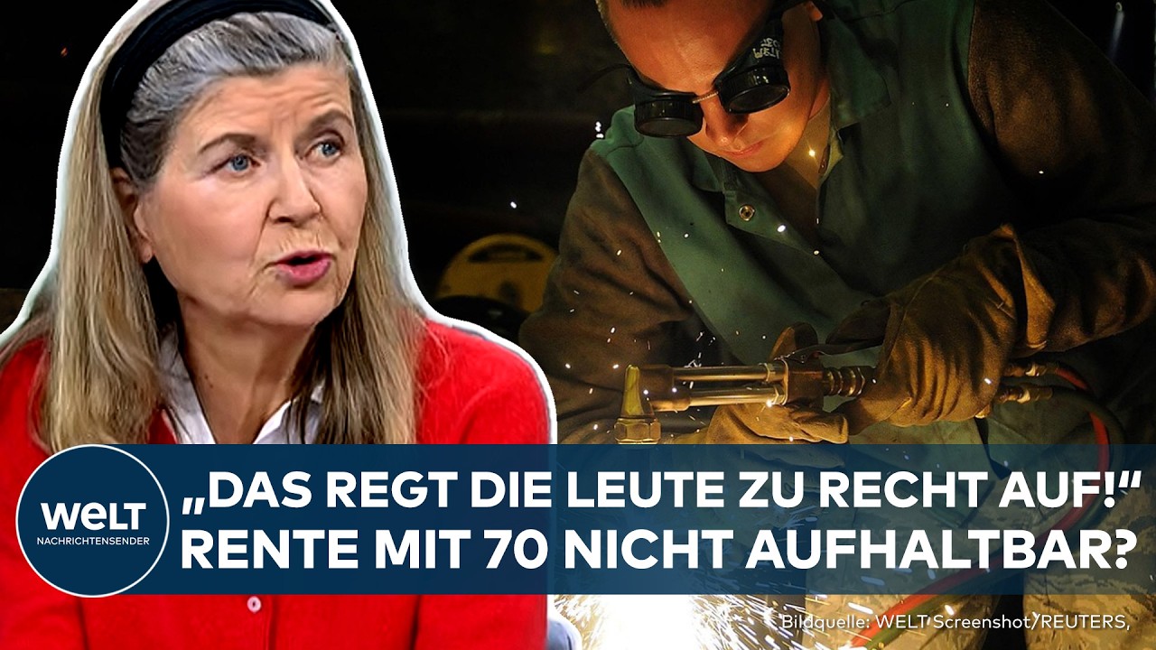 DEUTSCHLAND: Rente mit 70? Expertin sagt: So einfach wird das nicht!