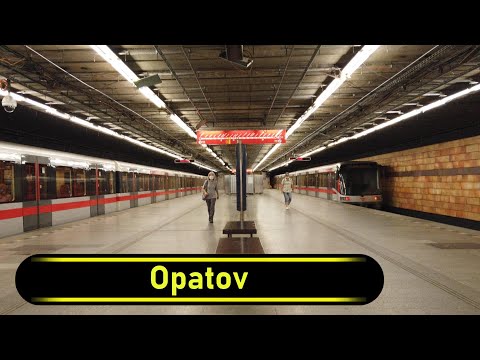Metro Station Opatov - Prague 🇨🇿 - Walkthrough 🚶