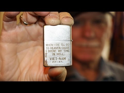 Lost and Found Vietnam Zippo Lighter