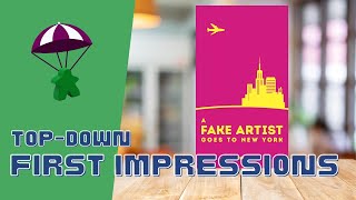 A Fake Artist Goes to New York First Impressions