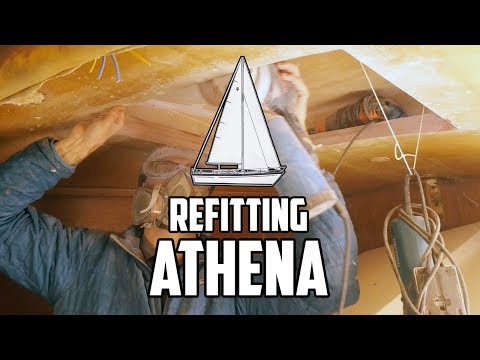 Sail Life - Installing the new hatches, part 1 - DIY boat refit