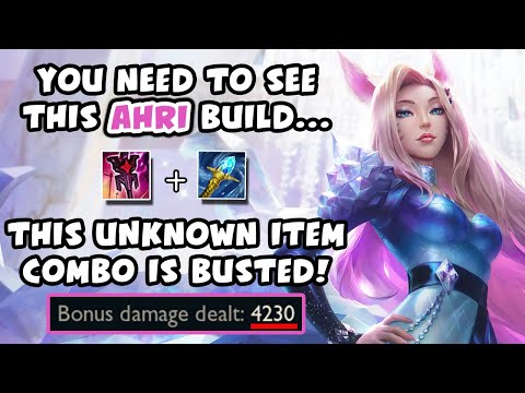 YOU NEED TO SEE THIS UNKNOWN AHRI BUILD, IT'S BUSTED!! - VICKSY | League of Legends