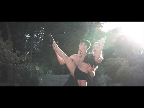 Hand to hand & pole dance double by Duo Fire