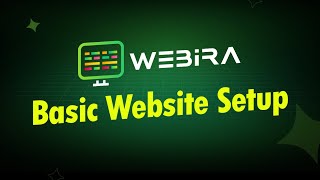 How to Regenerate Pages, Create New Pages & Manage Website Settings in Webira