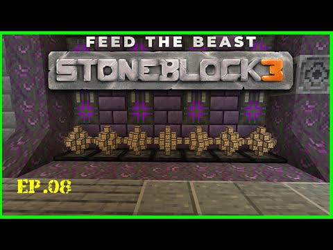 StoneBlock 3 - Ep08 - Fading Power Flower & Singularities