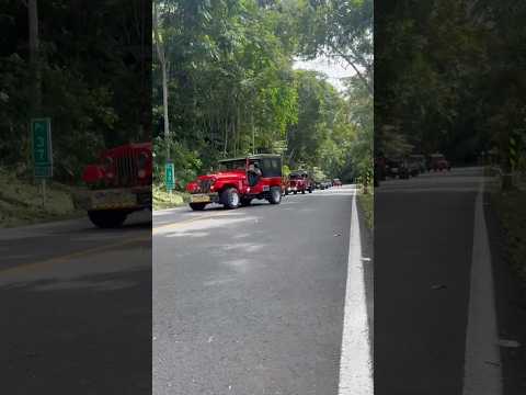 los vehículos de Mariquita y Fresno Tolima hacia Líbano Tolima #jeep #jeepwillys #carpati