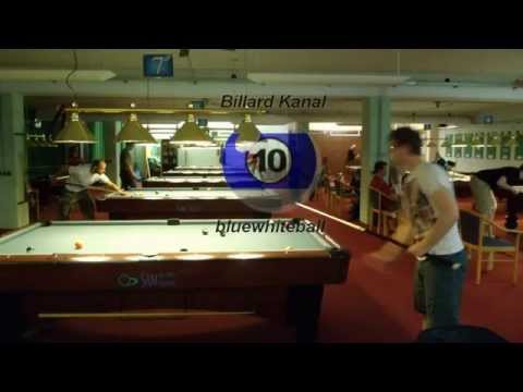 bluewhiteball -Billard TV