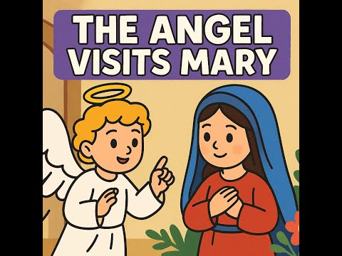 Bible Stories | The Angel Visits Mary
