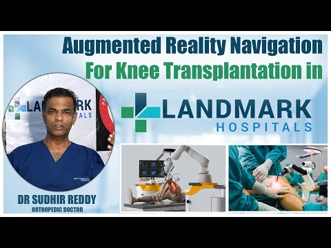 Dr Sudhir Reddy | Landmark Hospital | Augmented Reality Navigation Knee Transplantation | Hybiz tv