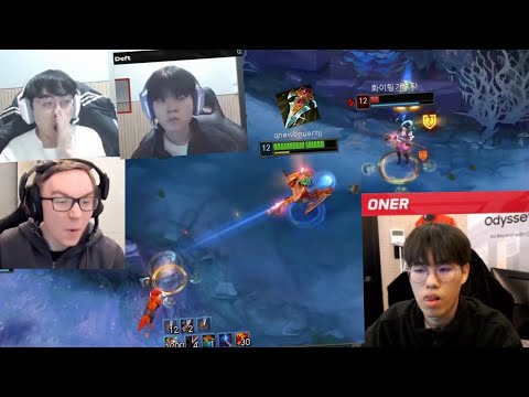 T1 Oner Sweet Lee Sin Prowler's Claw Combos - Best of LoL Stream Highlights (Translated)