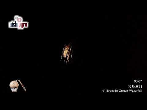 NS4911 - Brocade Crown Waterfall