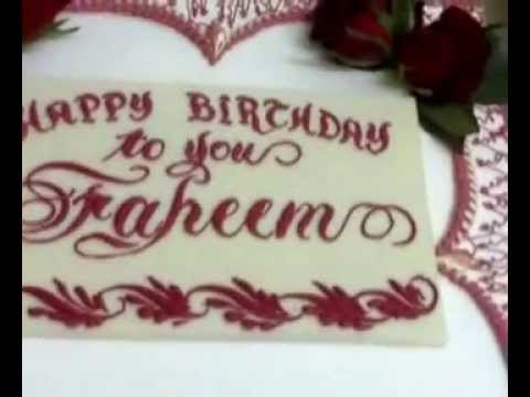 FAHEEM BIRTHDAY