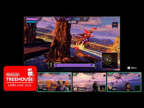 星際火狐 – GameChat 多人遊戲實況 – Nintendo Treehouse: Live | 2026 年 6 月 (Star Fox – GameChat Multiplayer Gameplay – Nintendo Treehouse: Live | June 2026)