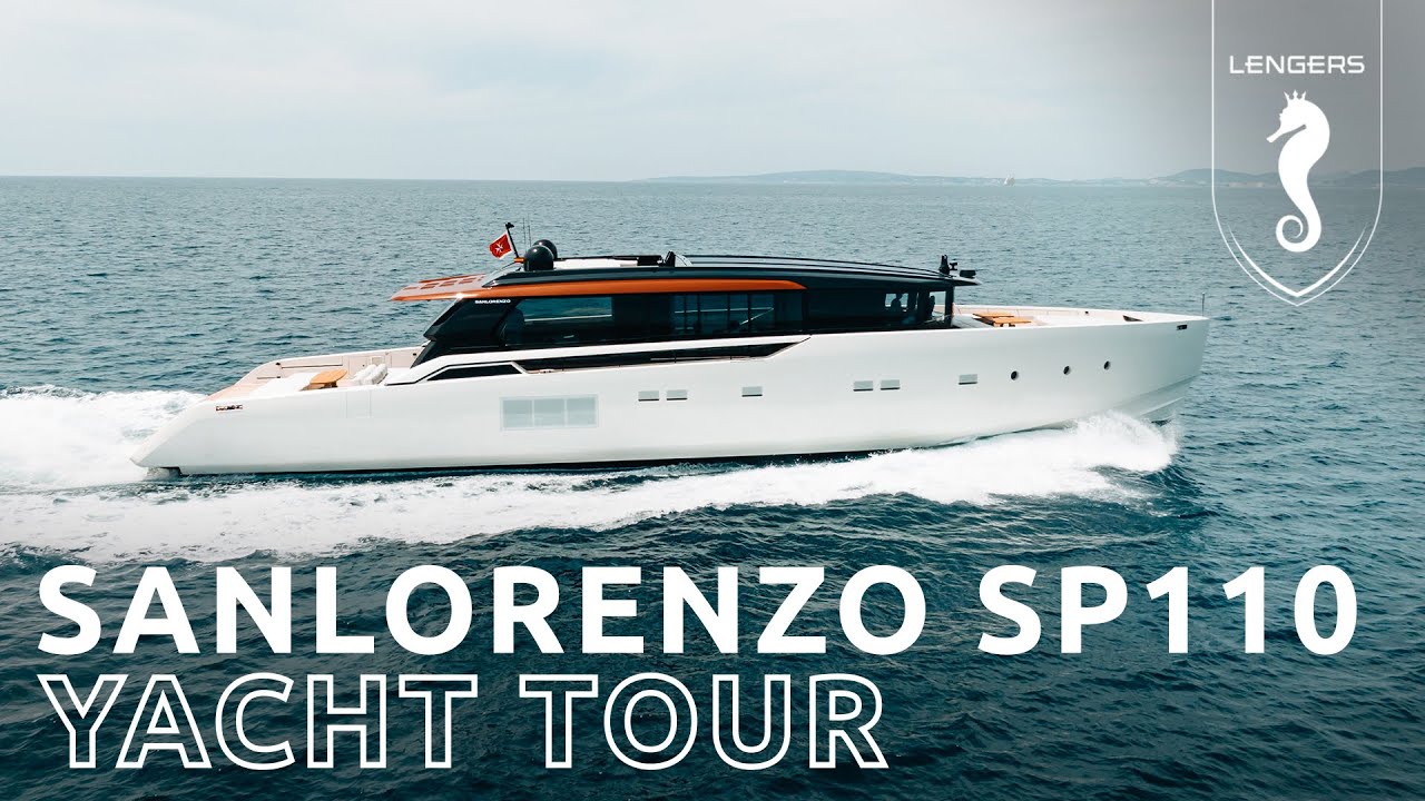 Sanlorenzo SP110 motor yacht | Walkthrough tour