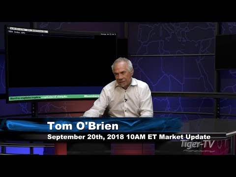 September 20th 10AM ET Market Update with Tom O'Brien on TFNN
