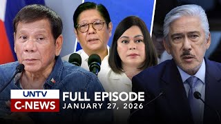 UNTV: C-NEWS | January 27, 2026