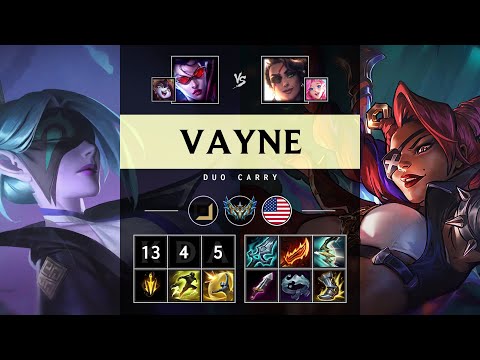 Vayne ADC vs Samira - NA Challenger Patch 25.08