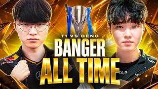 T1 QUALIF ? SA MEILLEURE GAME DE L'ANNÉE🔥T1 vs GENG